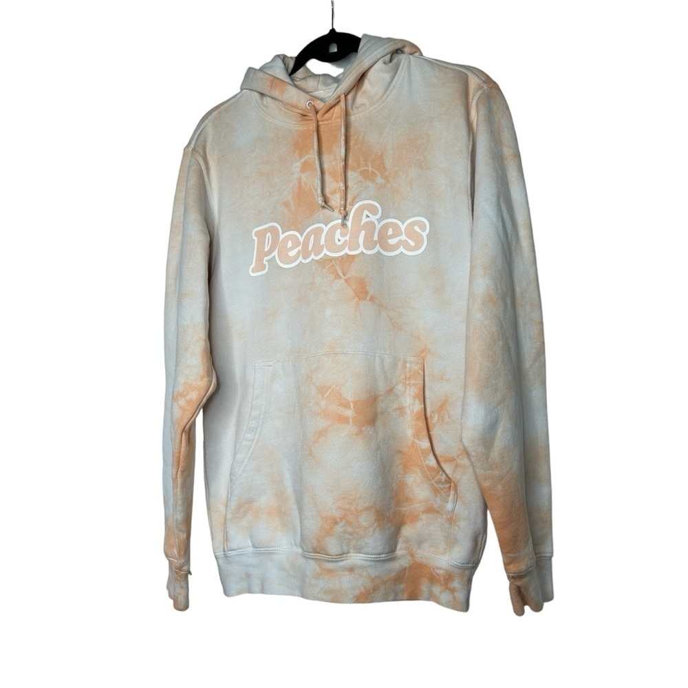 Justin Bieber Peaches tie dye Hoodie size Small Coachella Biebs Beliebers